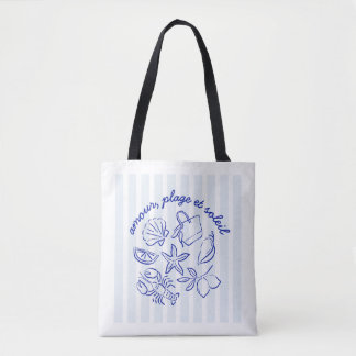 Sac fourre-tout – Amour, Plage & Soleil