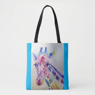 Sac fourre-tout Amoureux des animaux de peinture 