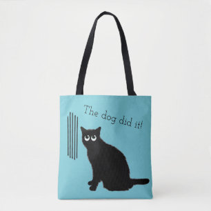 Sac fourre-tout Amoureux des chats amusant