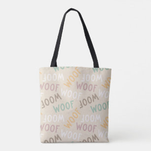 Sac fourre-tout Amoureux des chiens Woof - Joli pr