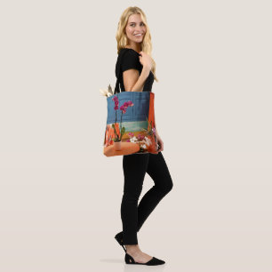 Sac fourre-tout amoureux des orchidées