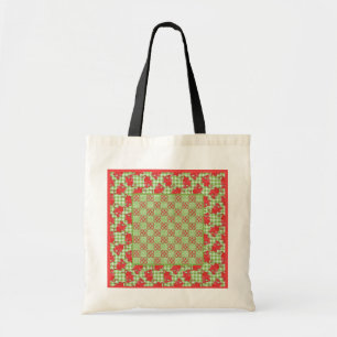 Sac fourre-tout amusant : de mignons dragons rouge