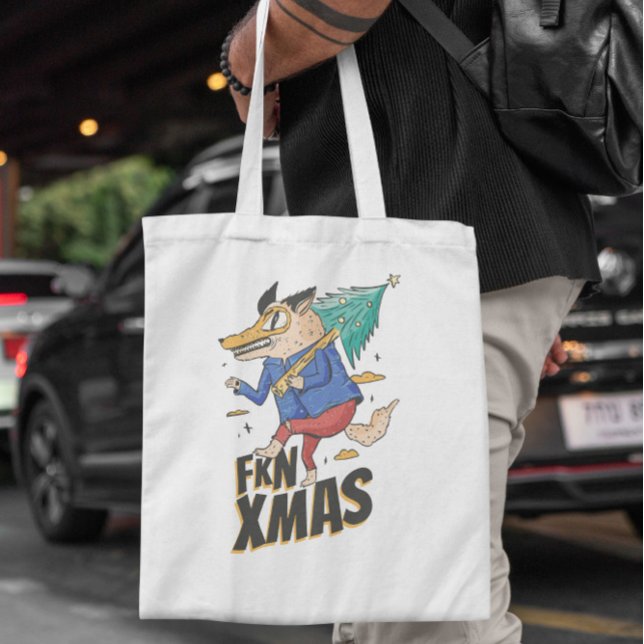 Sac fourre-tout anti-loup de Noël (Créateur téléchargé)