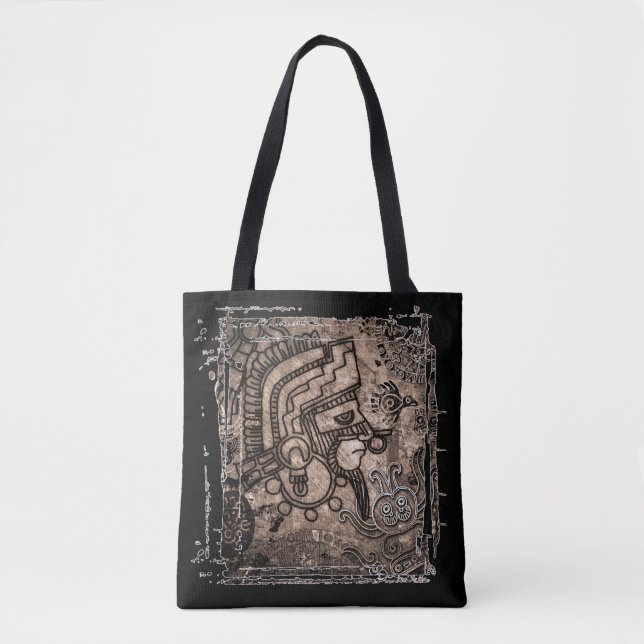 Sac fourre-tout antique du Mexique (Devant)