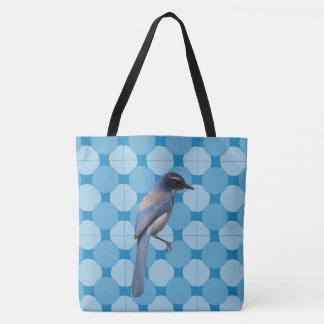 Sac fourre-tout (ao) - Oiseau sur l'Arrière - plan
