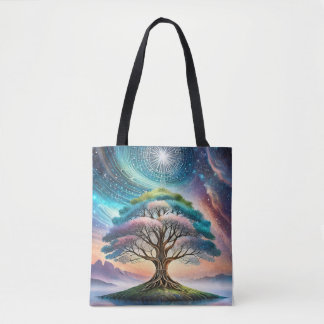 Sac fourre-tout - arbre de vie design graphique