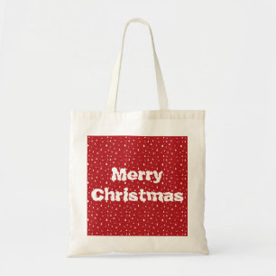 Sac fourre-tout Arbres de Noël et flocons de neige