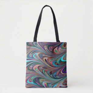 sac fourre-tout arc-en-ciel