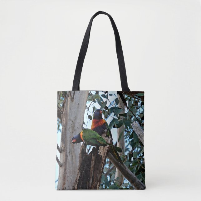 Sac fourre-tout - arc-en-ciel Lorikeets (Devant)