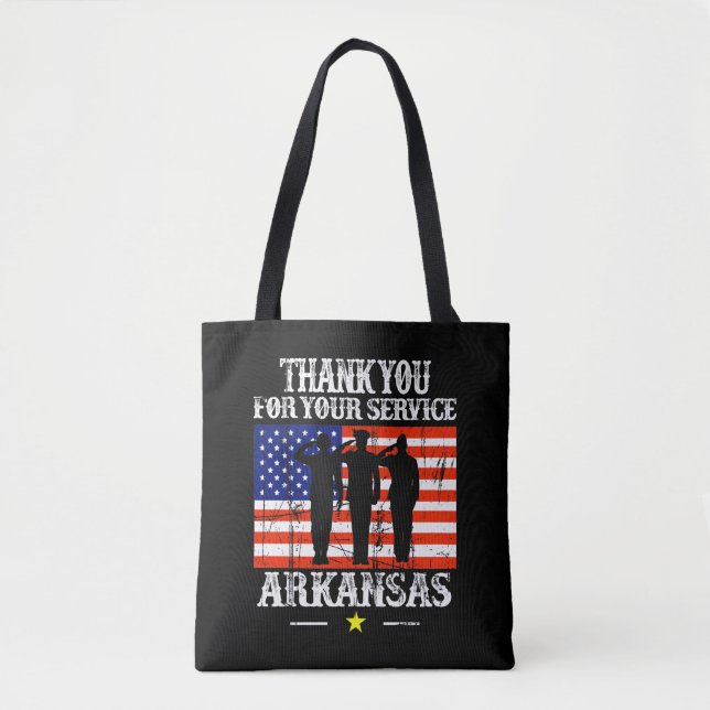Sac fourre-tout Arkansas USA (Devant)