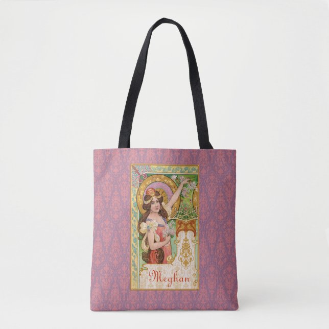 Sac fourre-tout Art nouveau de printemps (Devant)