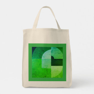 Sac fourre-tout art vert flach