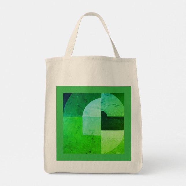 Sac fourre-tout art vert flach (Dos)