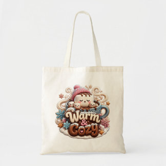 Sac fourre-tout au chocolat chaud Warm & Cozy