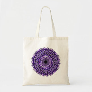 Sac fourre-tout au design mandala violet