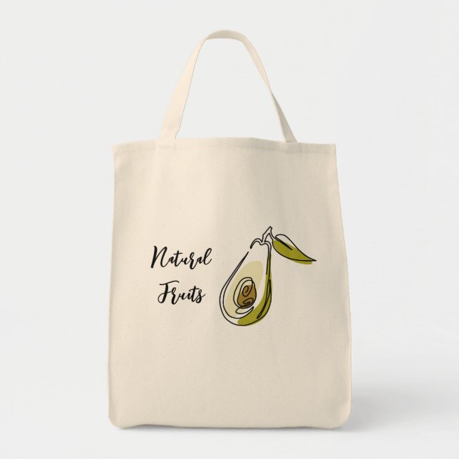 Sac fourre-tout au design mignon. (Devant)