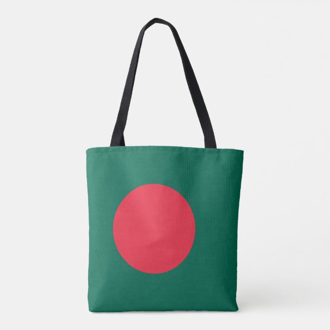 Sac fourre-tout au drapeau bangladais patriotique (Dos)