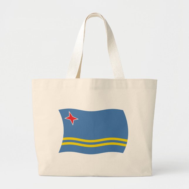 Sac fourre-tout au drapeau d'Aruba (Devant)