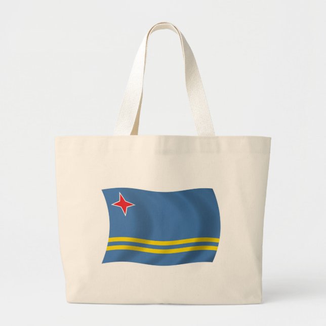 Sac fourre-tout au drapeau d'Aruba (Devant)