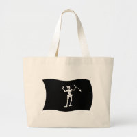 Sac fourre-tout au drapeau de Barbe noire