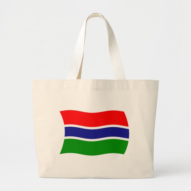 Sac fourre-tout au drapeau de la Gambie (Devant)