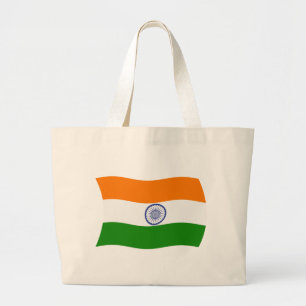 Sac fourre-tout au drapeau de l'Inde