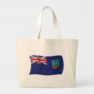 Sac fourre-tout au drapeau de Montserrat