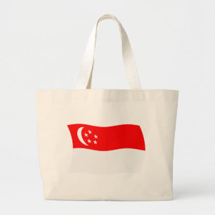 Sac fourre-tout au drapeau de Singapour