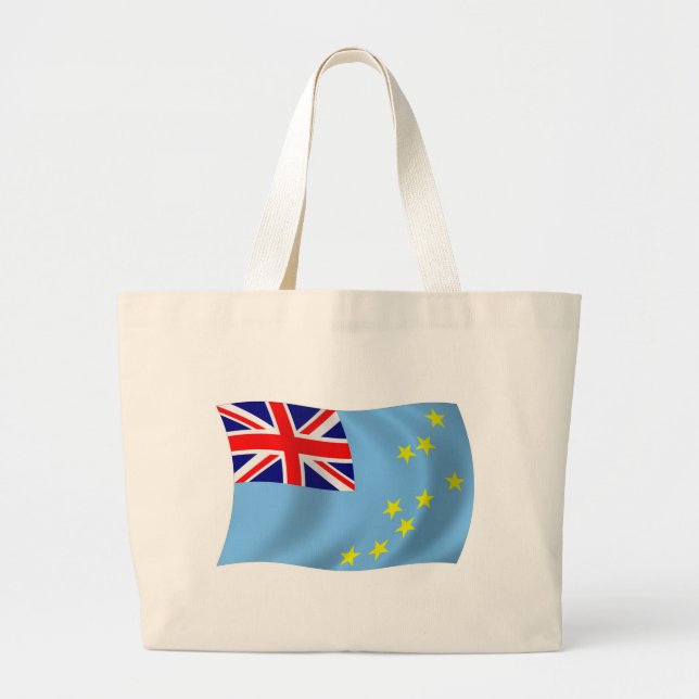 Sac fourre-tout au drapeau de Tuvalu (Devant)