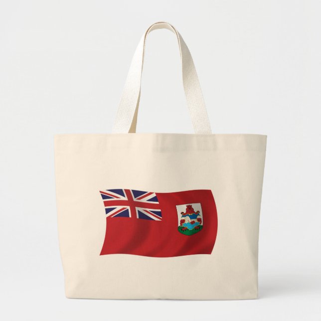Sac fourre-tout au drapeau des Bermudes (Devant)