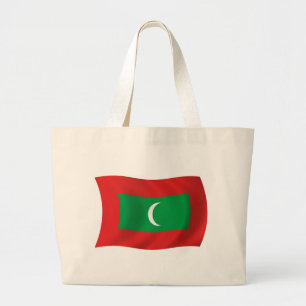 Sac fourre-tout au drapeau des Maldives