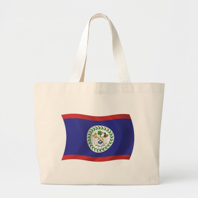 Sac fourre-tout au drapeau du Belize (Devant)
