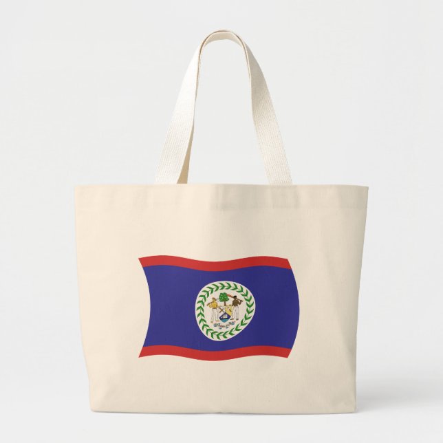 Sac fourre-tout au drapeau du Belize (Devant)