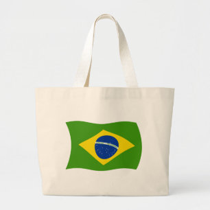 Sac fourre-tout au drapeau du Brésil