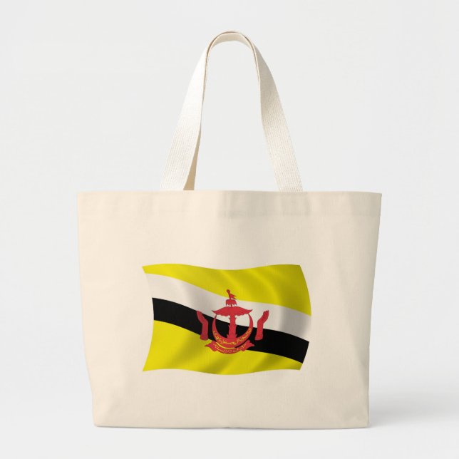 Sac fourre-tout au drapeau du Brunei (Devant)