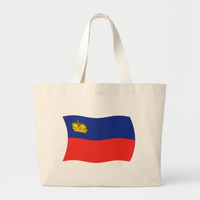 Sac fourre-tout au drapeau du Liechtenstein (Devant)