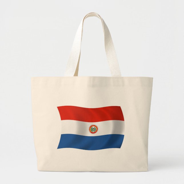Sac fourre-tout au drapeau du Paraguay (Devant)