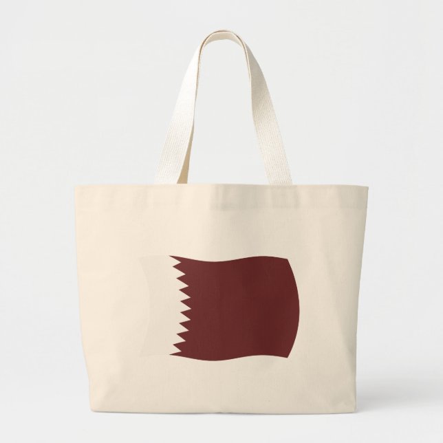 Sac fourre-tout au drapeau du Qatar (Devant)