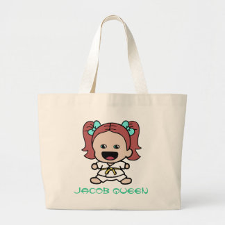 Sac fourre-tout au karaté de la fille mignonne