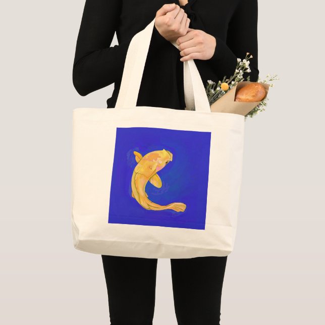 Sac fourre-tout au poisson orange (Devant (produit))