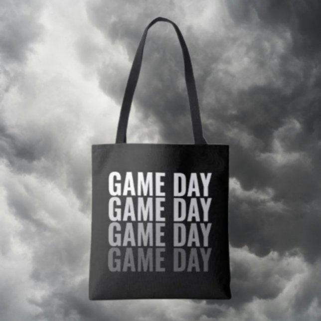 Sac fourre-tout audacieux « Game Day Repeat » (Créateur téléchargé)