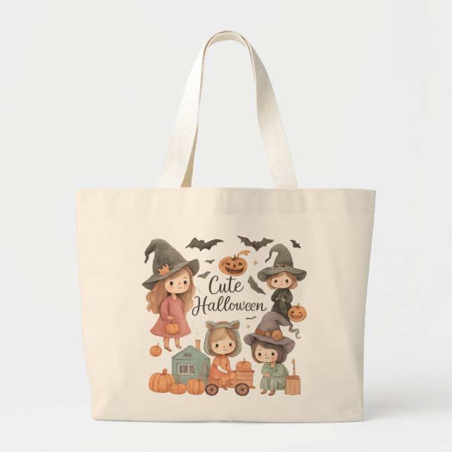 Sac fourre-tout Autumn Vibes - Cosy Fall Character (Devant)