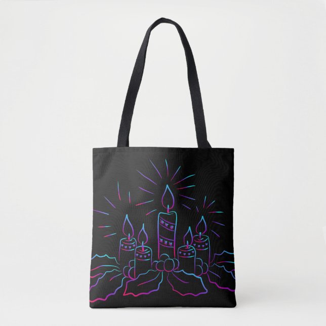 Sac fourre-tout aux bougies (Devant)
