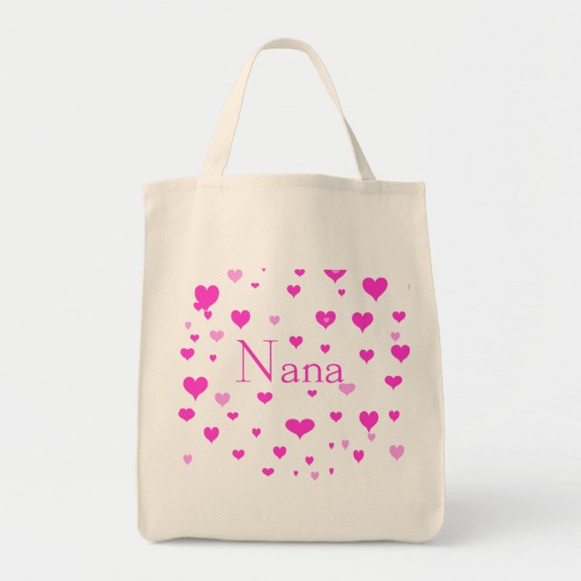 Sac fourre-tout aux coeurs de Nana (Devant)