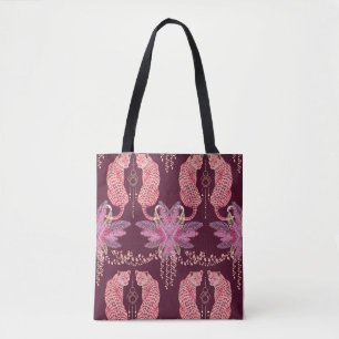 Sac fourre-tout aux léopards roses