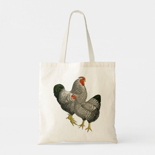 Sac fourre-tout aux poules (Dos)