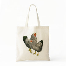 Sac fourre-tout aux poules