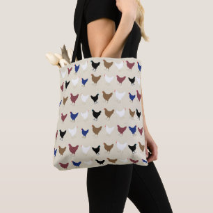 Sac fourre-tout aux poulets