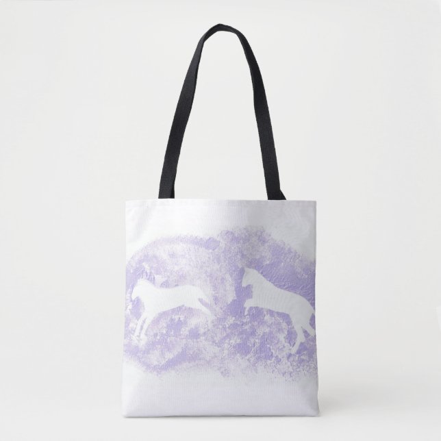 Sac fourre-tout avec Chevaux de saut (Devant)