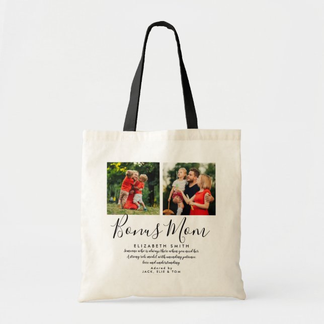 Sac fourre-tout avec citation de scénario de belle (Devant)